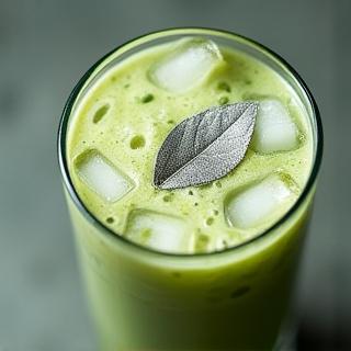 アイスブルーム・抹茶ラテ